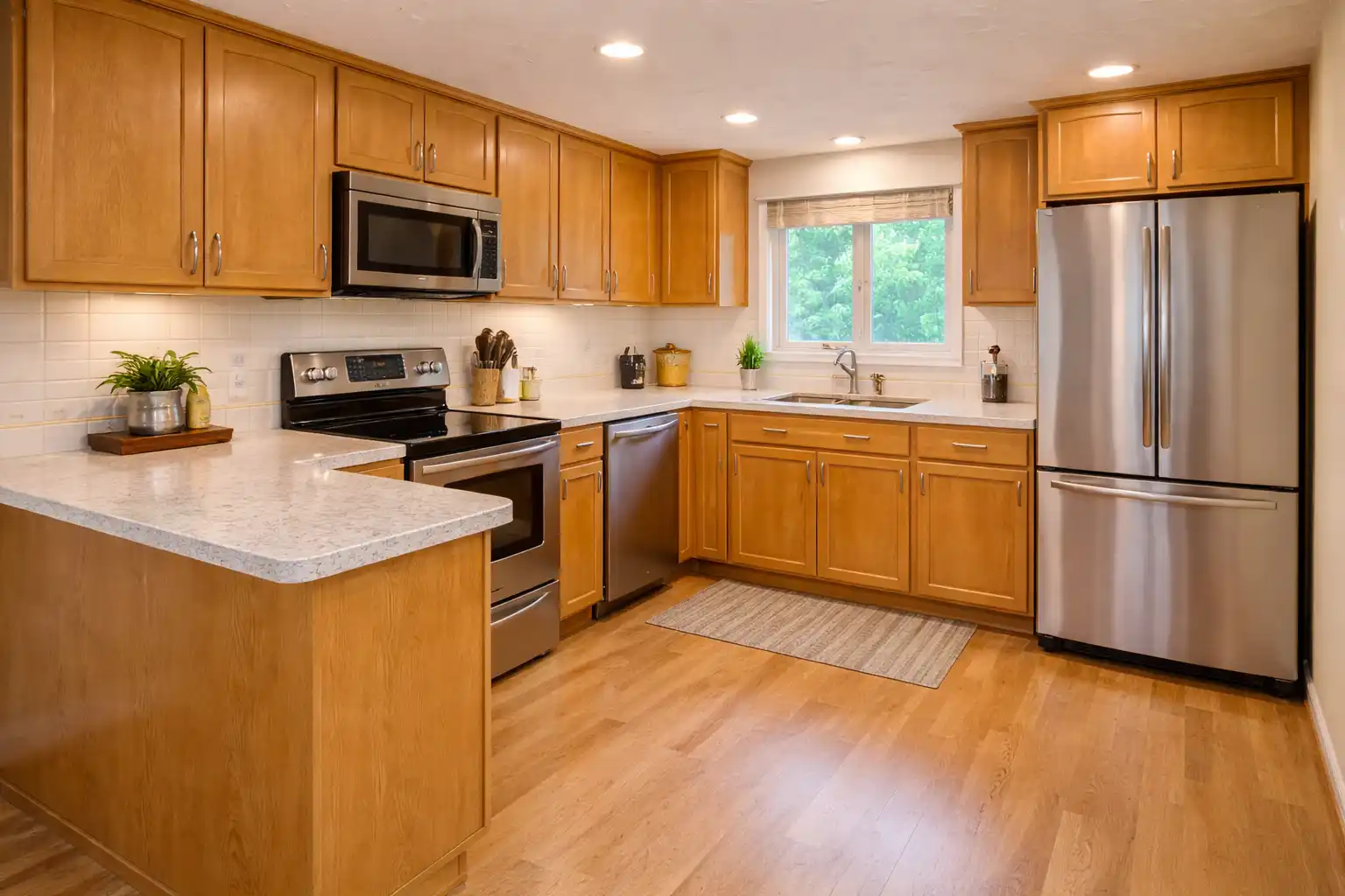 Kitchen after remodel