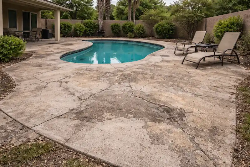 Paver Installation before remodel