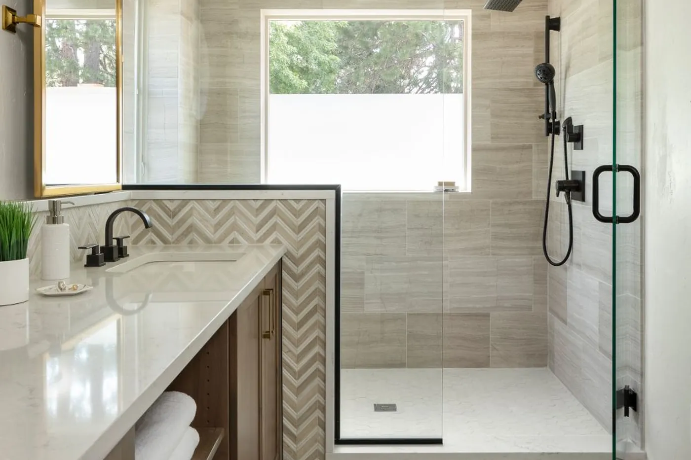 Recent bathroom remodel example 1