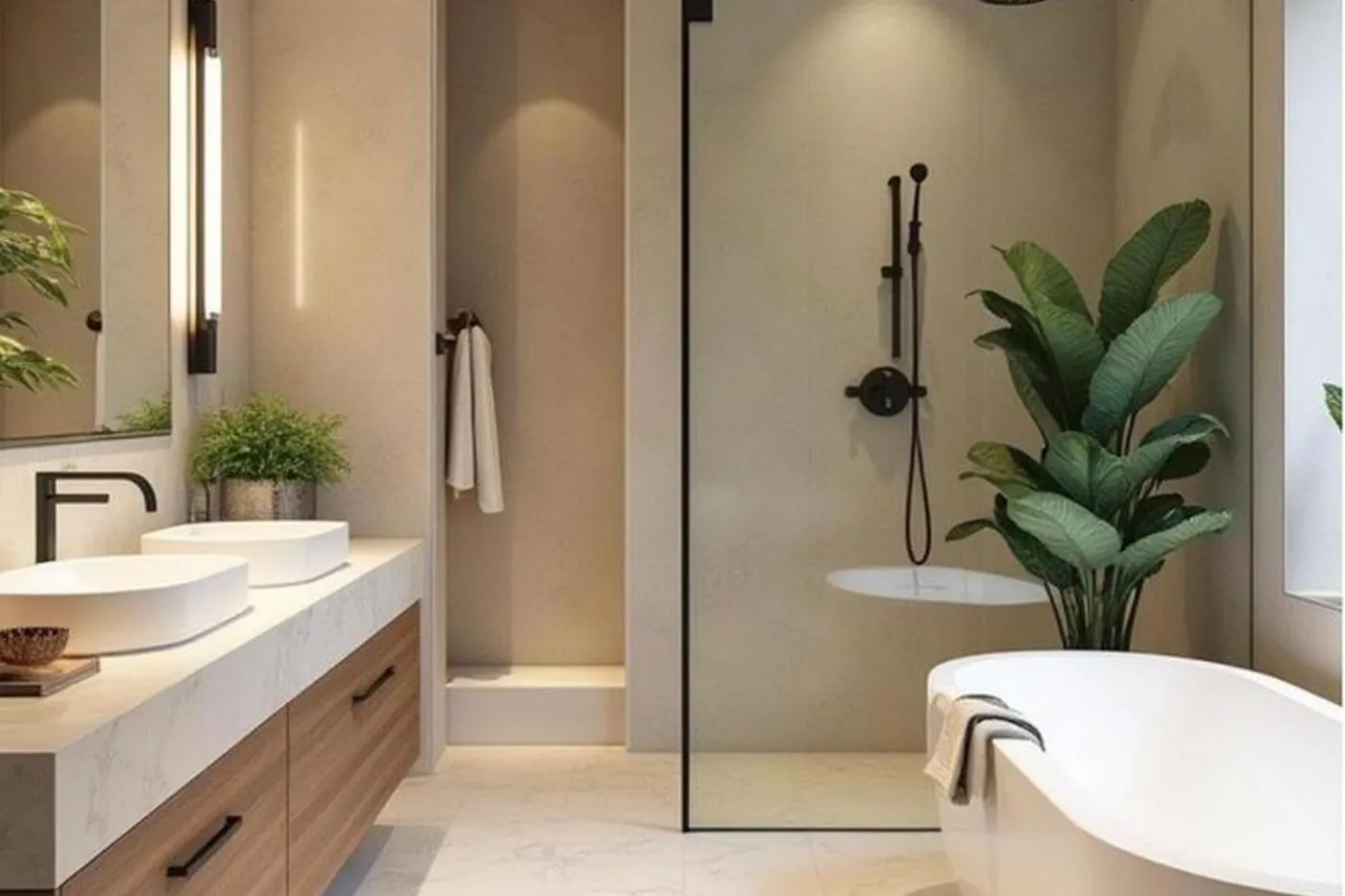 Recent bathroom remodel example 2