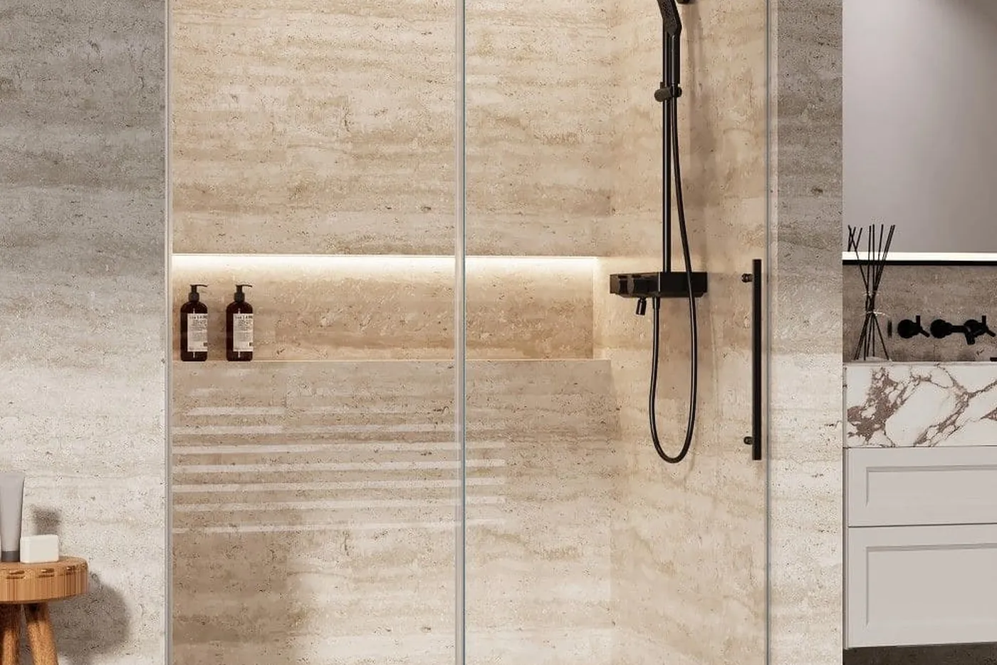 Recent bathroom remodel example 4