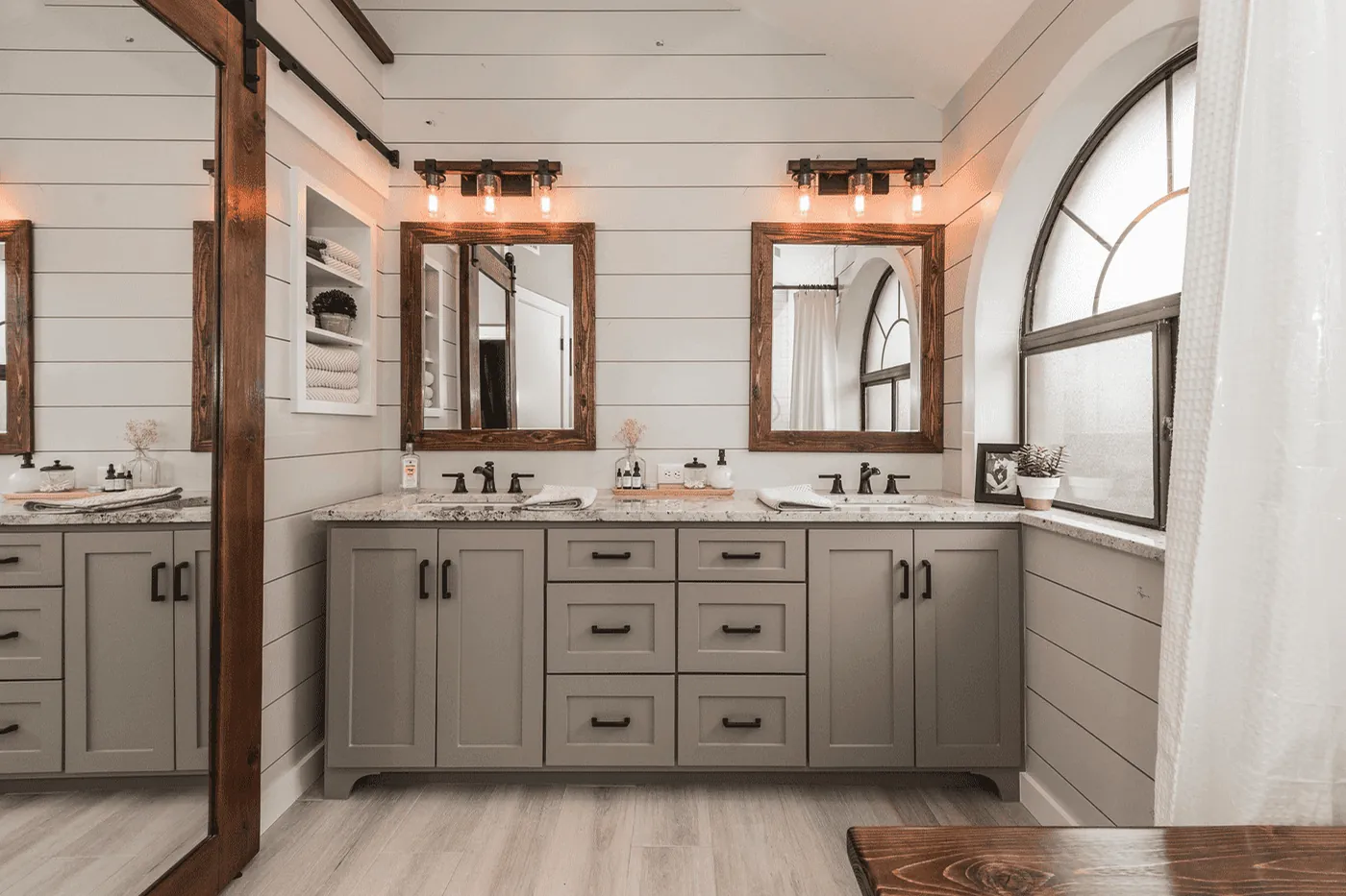 Bathroom remodel example