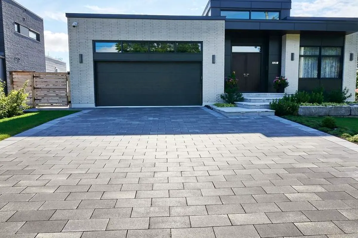 Recent paver installation example 1