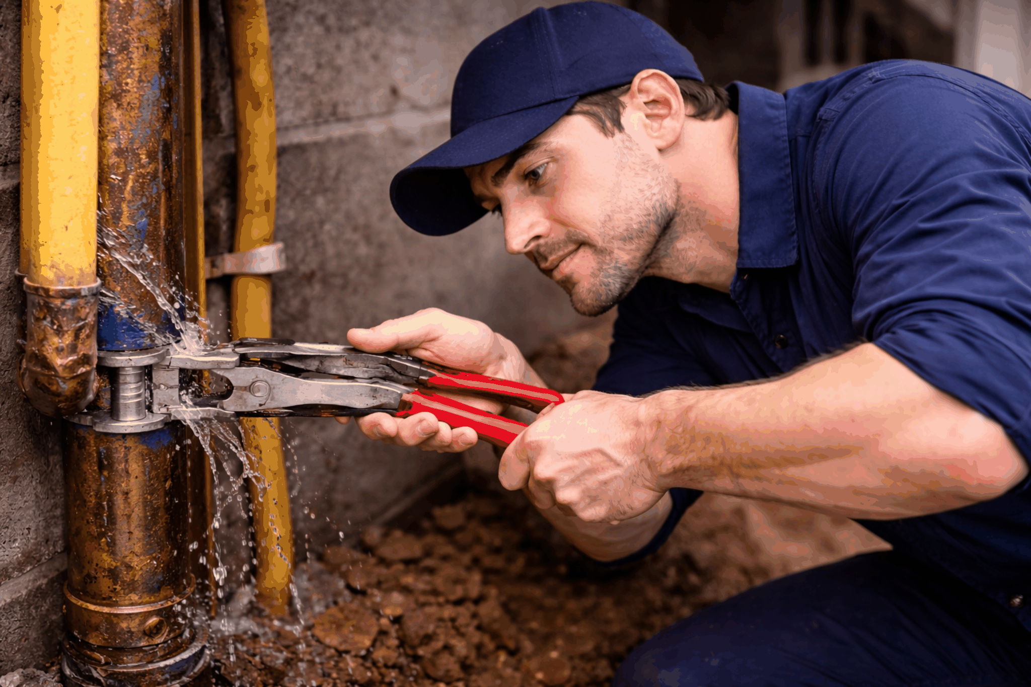 Pipe repair and burst pipe service