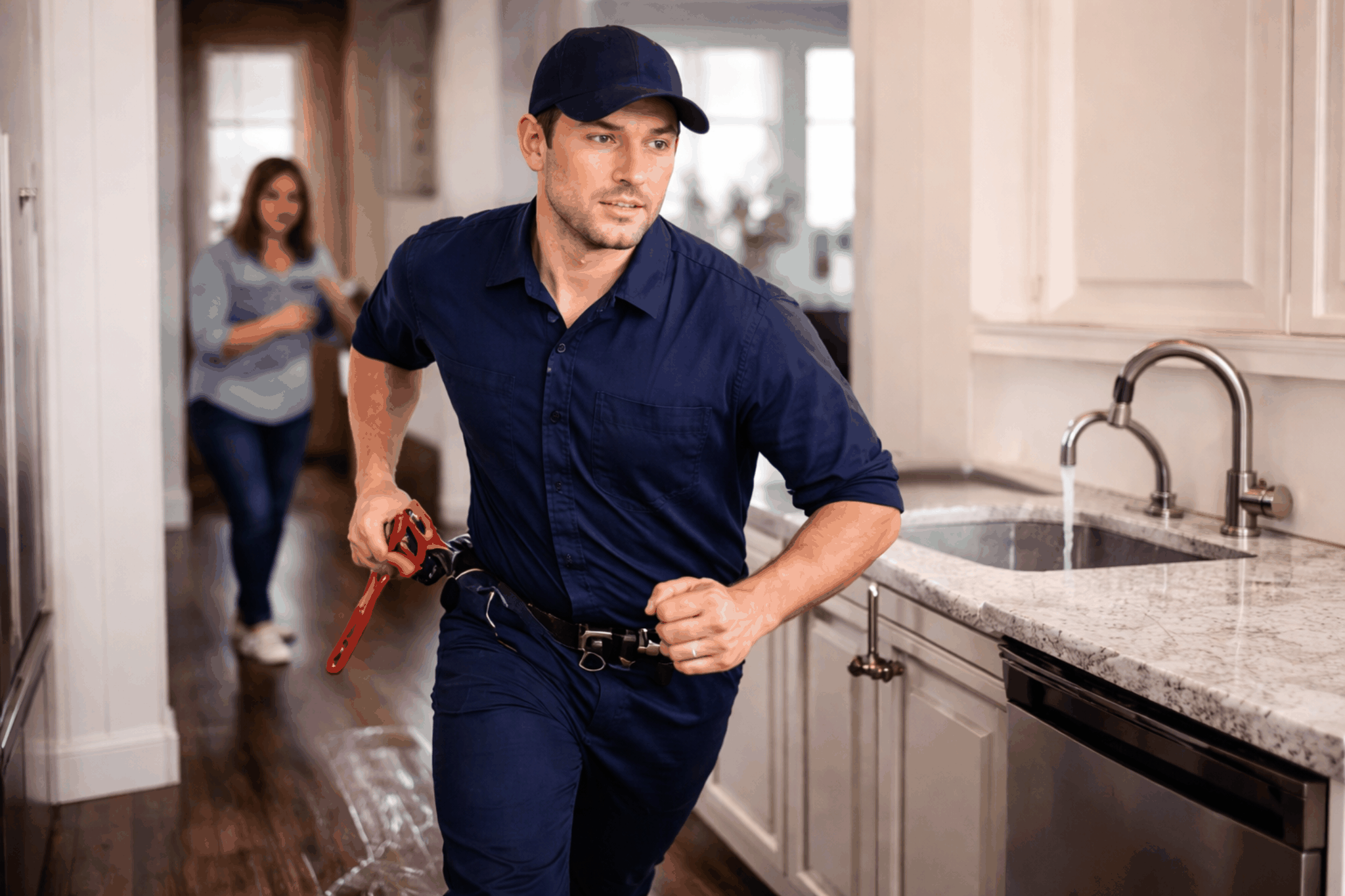 Emergency plumbing service